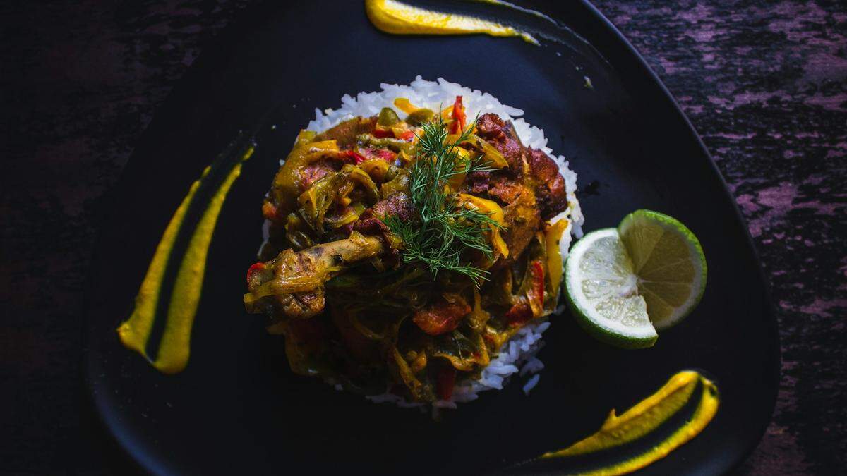 Symbolbild Hendlragout mit Schwammerln | Symbolbild Hendlragout mit Schwammerln