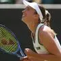 Jubel bei Elise Mertens 