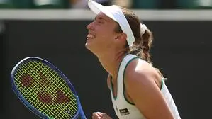 Jubel bei Elise Mertens 