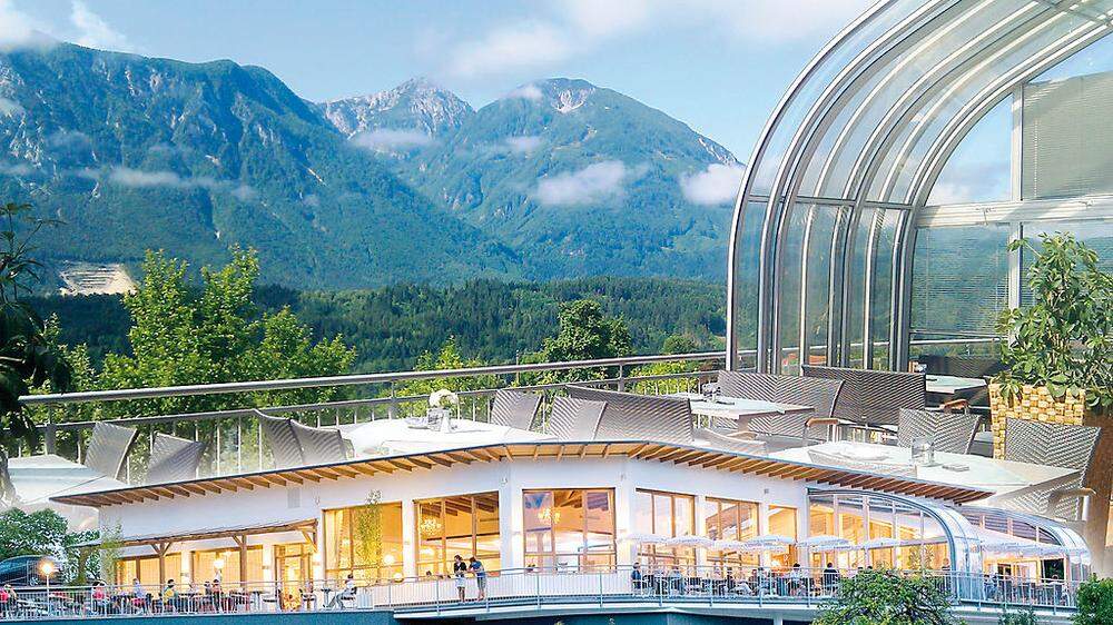 Das Panorama-restaurant Rosenheim in Obernarrach ist über die Grenzen Kärntens hinaus bekannt
