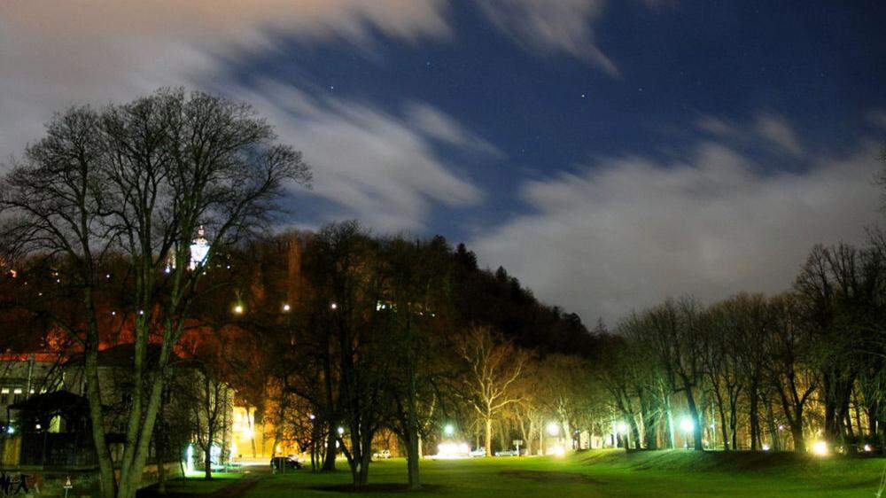 Das Opfer zeigte an, in der Nacht im Grazer Stadtpark beraubt worden zu sein