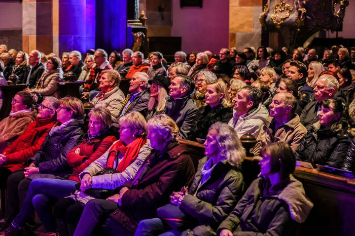 Die Stiftskirche Millstatt sorgte für eine atmosphärische Stimmung