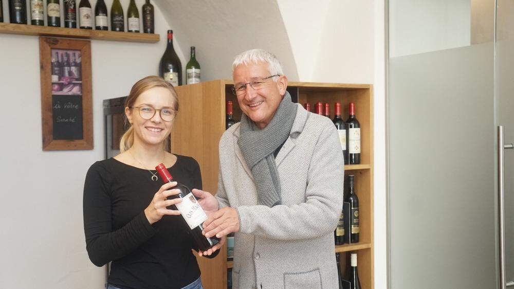 Ilona Kraus und Karlheinz Sabath setzen auf Wein  