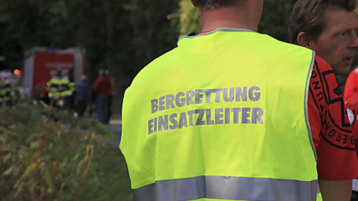 Die Bergretter konnten die beiden "Ausflügler" unverletzt bergen