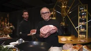 Wolfgang Puck und Sohn Byron 