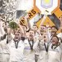 Aston Villa jubelte über den Triumph in der Europa League
