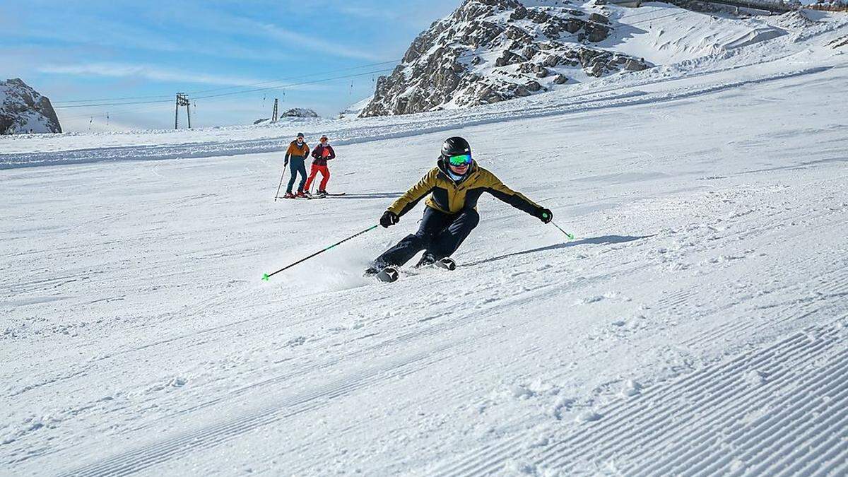 Skifahren am Dachstein ist doch erlaubt