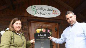 Lisa Seebacher und Marko Peter sind wieder im Falstaff-Guide 2024 vertreten