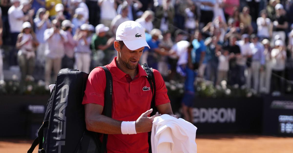 Sensation en vidéo : Novak Djokovic après une prestation embarrassante à Rome : « Un peu inquiétant »