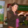 Anita Idel bei ihrem spannenden Vortrag in Gasen.