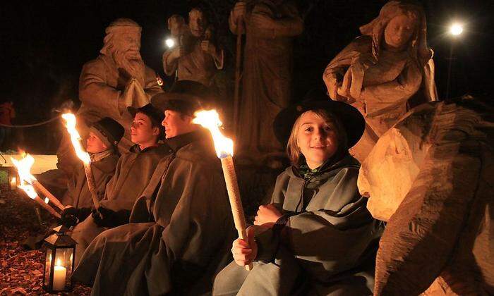 Advent  „wia’s früher wor“ in Bad Gleichenberg