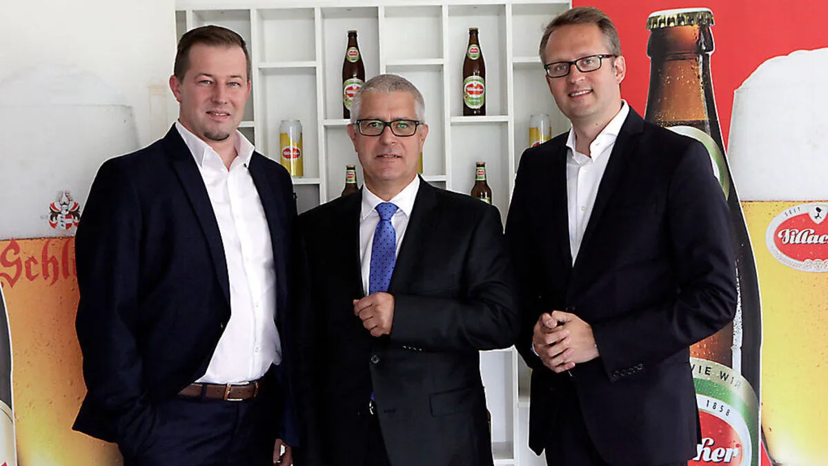 Andreas Krappinger, Thomas Santler und Peter Peschel