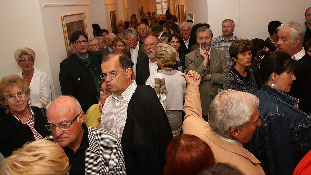 Die vom Verein &quot;Styrian Art&quot; organisierten Ausstellungen locken stets viele Besucher an