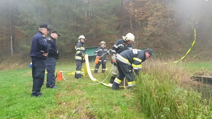 Am Wochenende beübte der gesamte Abschnitt 2 des Bereichsfeuerwehrverbandes Deutschlandsberg in St. Ulrich im Greith den Ernstfall.