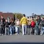 Im Rahmen des Projekts musizierte eine Gruppe bei einem Straßenfest in Leibnitz