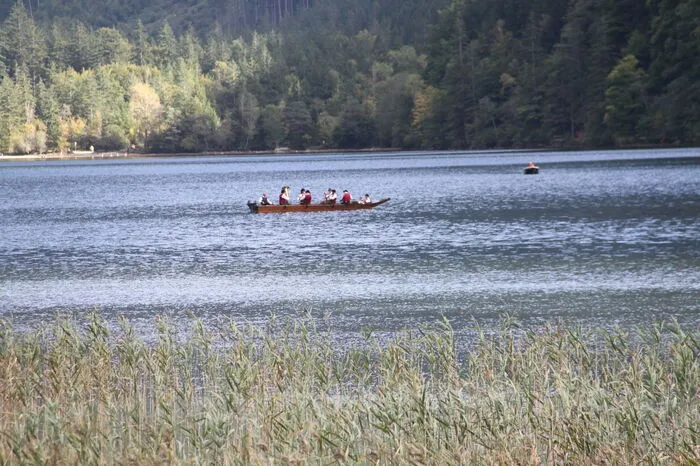 Verschiedene Musikgruppen aus Österreich spielten auch direkt am See auf.