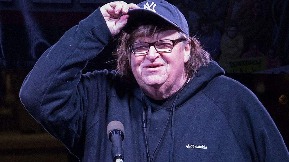 Michael Moore macht keinen Hehl daraus, dass er keine Freude mit dem US-Präsidenten Trump hat