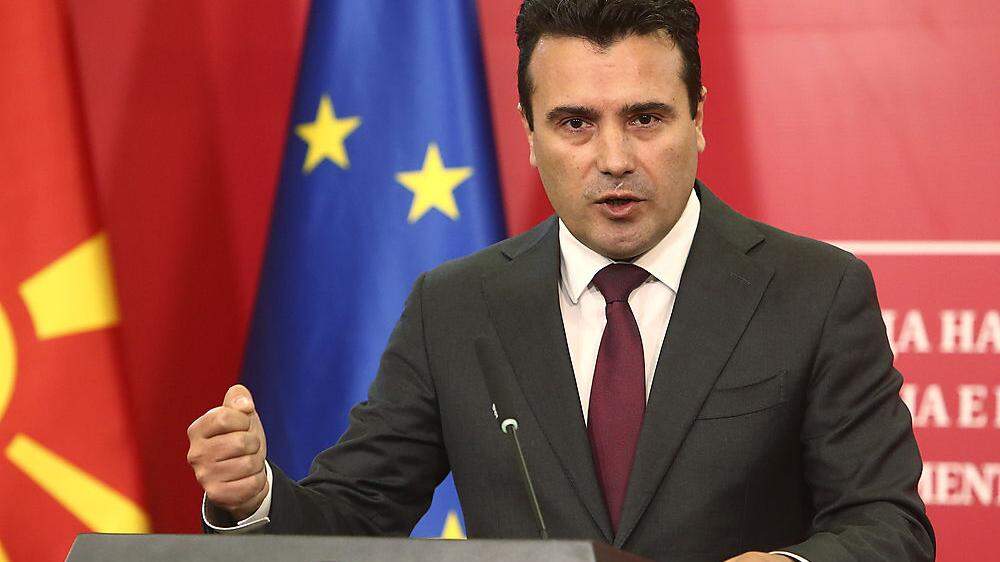 Der nordmazedonische Regierungschef Zoran Zaev ist enttäuscht über die Entscheidung des EU-Gipfels