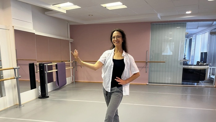 Marina Zufall in ihrem neuen Tanzstudio in Gleisdorf