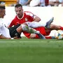 Hannes Wolf nach dem schrecklichen Foul von Vukasin Juvanovic