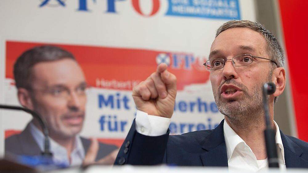 Ex-Innenminister Herbert Kickl (FPÖ)