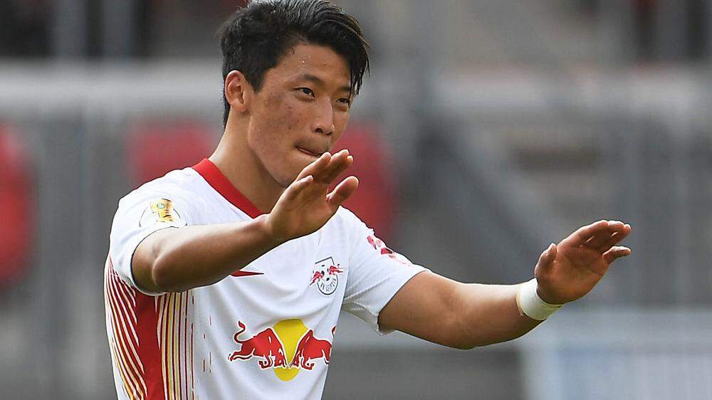 Hwang erzielte im Freundschaftsspiel gegen Katar nach 16 Sekunden ein Tor