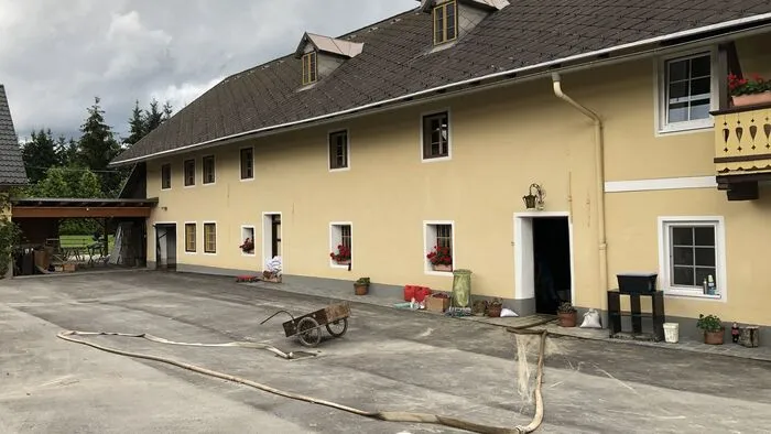 Im Zug der Unwetter mussten einige Häuser aus Sicherheitsgründen evakuiert werden.