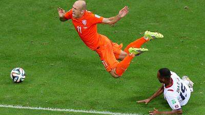 Arjen Robben wird am 4. Juni durch das Happel-Stadion fliegen