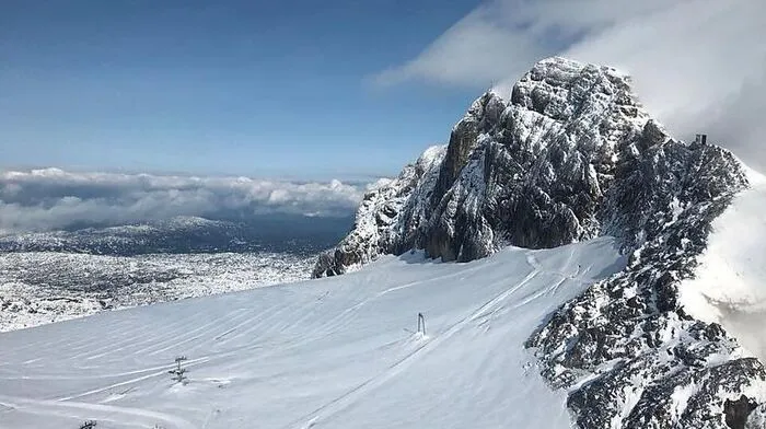 Kälte am Dachstein