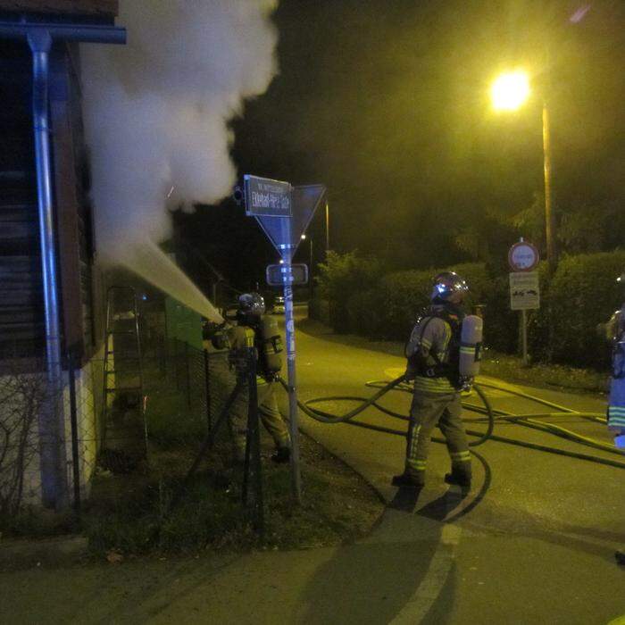 Einsatz in der Straßganger Straße