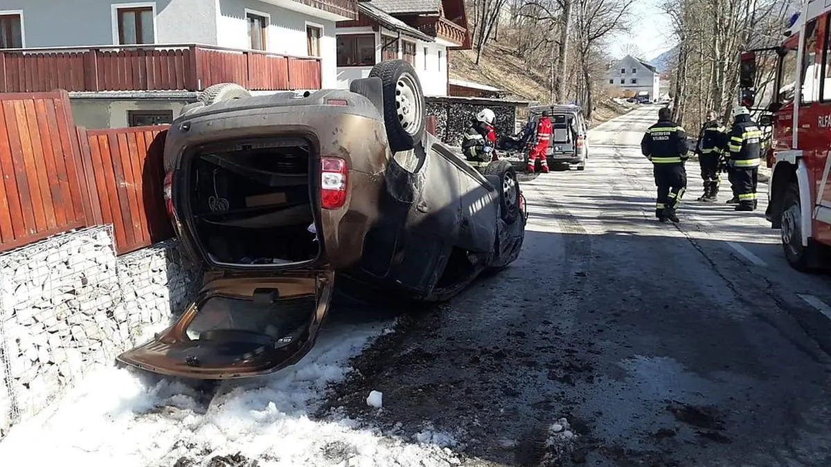 Feuerwehr, Rotes Kreuz und Polizei waren im Einsatz