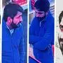 Bilder der Männer, nach denen gefahndet wird