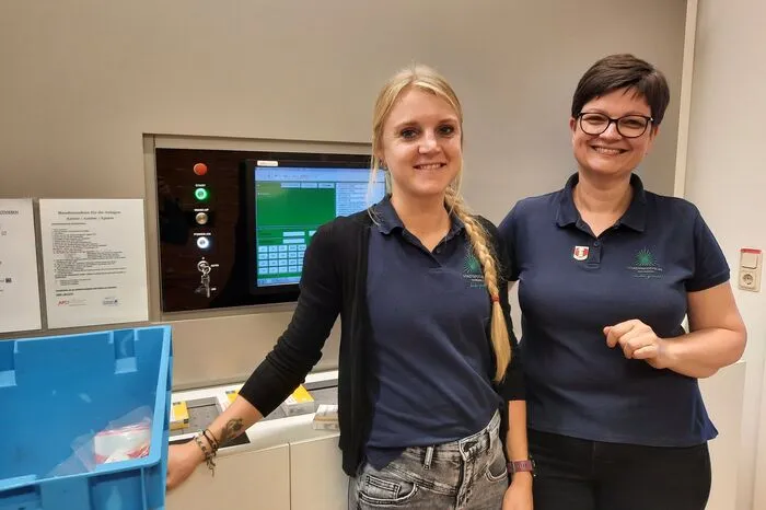 Kerstin Schwarz und Claudia Weber