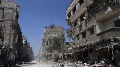 Die halbe Bevölkerung Syriens ist mittlerweile auf der Flucht, 220.000 Menschen wurden getötet