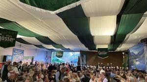 800 Gäste schon beim Bierempfang im Rüsthaus der FF Altaussee