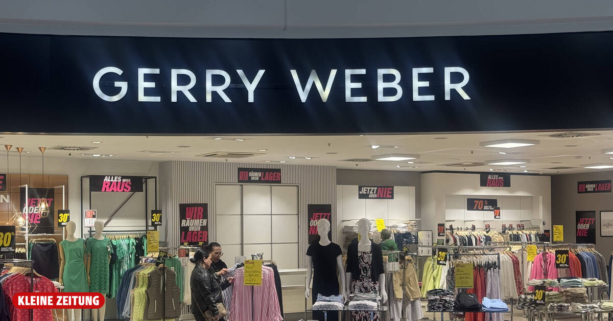 Gerry Weber schließt alle seine Shops – Marke wird verkauft