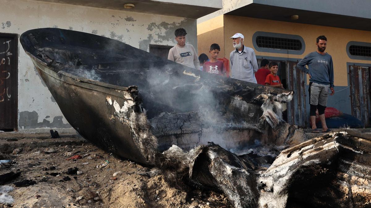 In Rafah bietet sich ein Bild der Zerstörung