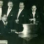 Die Comedy Harmonists: Erich Collin, Fritz Kramer, Roman Cycowski, Harry Frommermann, Hans Rexeis und Rudolf Mayreder (von links)