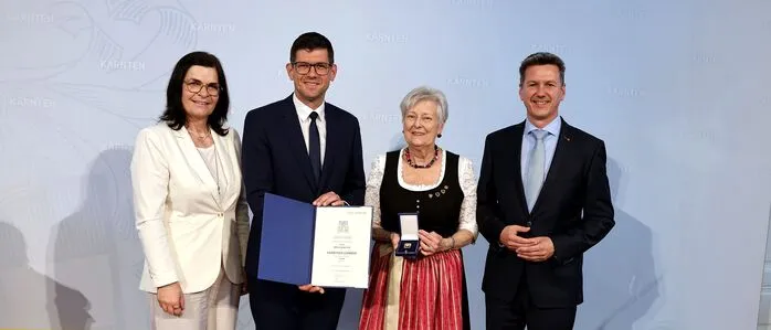 Bei der feierlichen Veranstaltung 