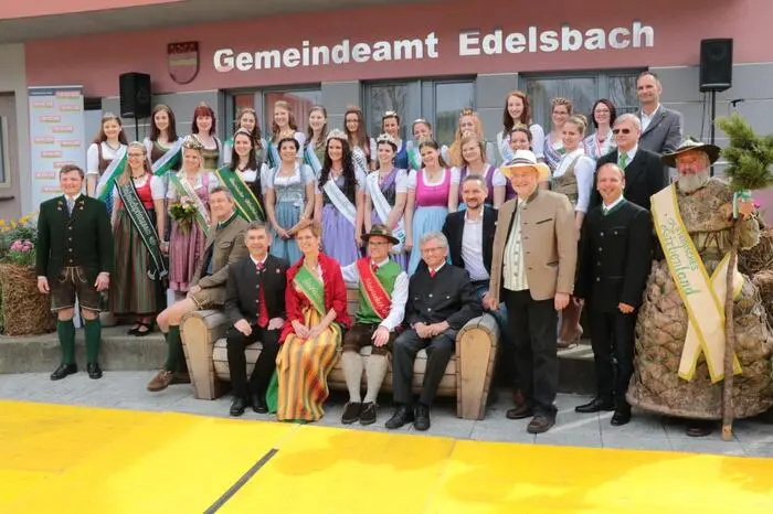 Die Tulpenhoheiten Josef und Angelique durften in diesem Jahr mehr als 30 Hoheiten aus der Steiermark und Niederösterreich begrüßen.