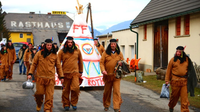 Am 15. Februar wurde in Rothenthurm zum Faschingsumzug geladen.