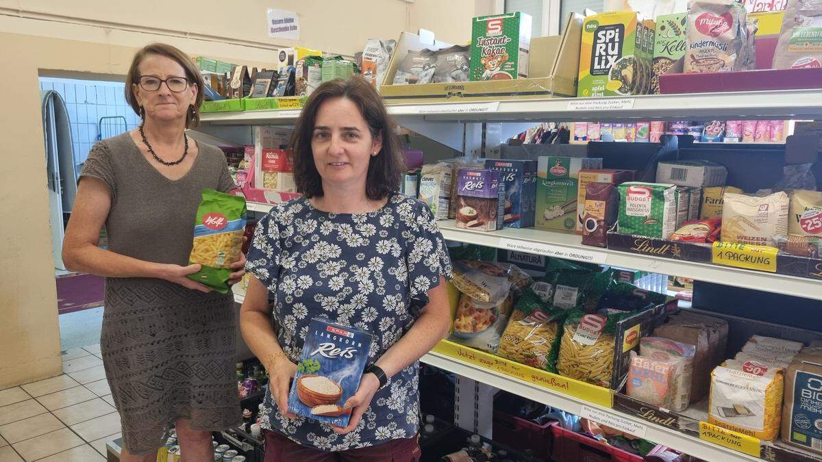 Bei Gabriele Novak und Monika Dengg kaufen im Vinzimarkt Deutschlandsberg deutlich mehr Menschen ein