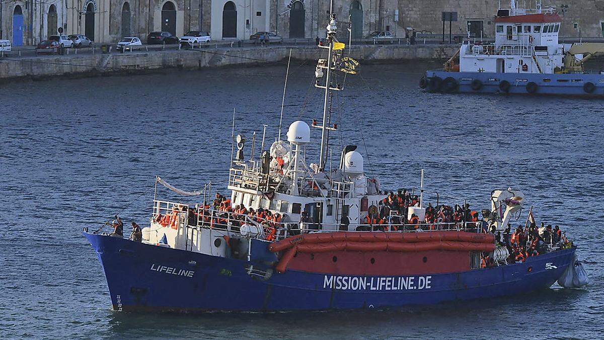 Das Schiff befindet sich nun in Gewahrsam von Maltas Polizei und darf das Land nicht verlassen