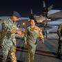 Jordaniens Prinzessin Salma bint Abdullah ist selbst Teil der jordanischen Luftwaffe