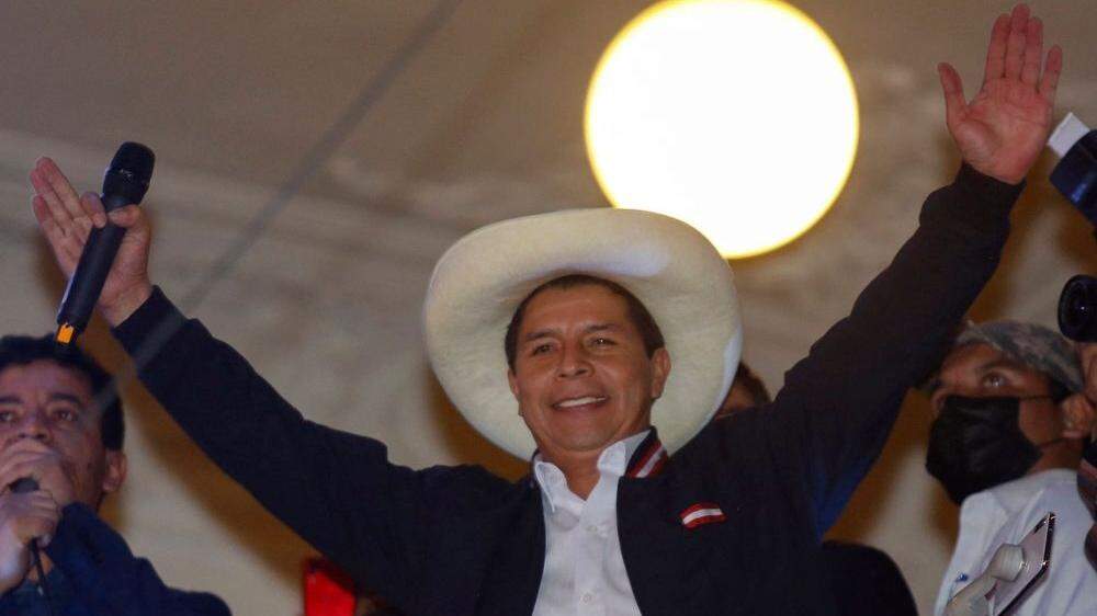 Die Hängepartie in Peru hat ein Ende: Pedro Castillo wurde zum Präsidenten erklärt 