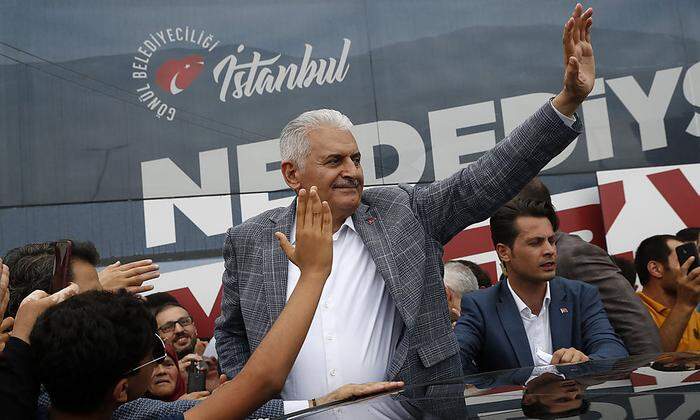 Binali Yildirim: Steht als Kandidat der AKP unter massivem Erfolgsdruck.