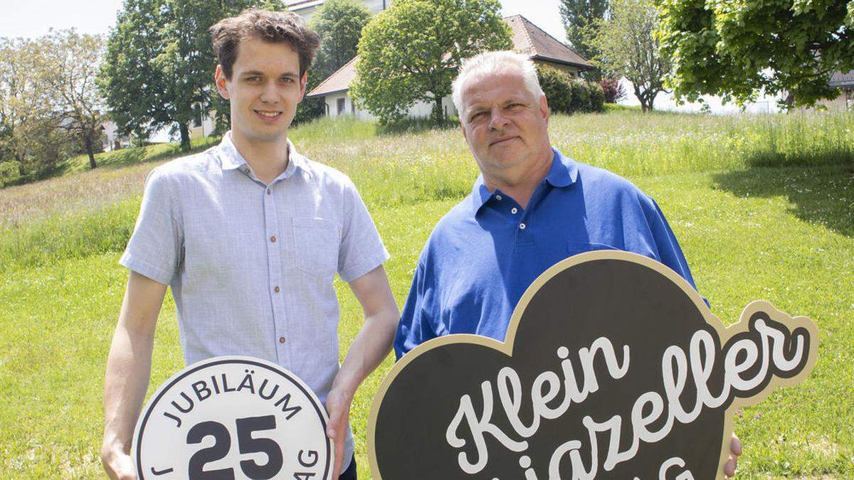 Die Organisatoren Thomas Brandl (links) und Andreas Buchsbaum (rechts)