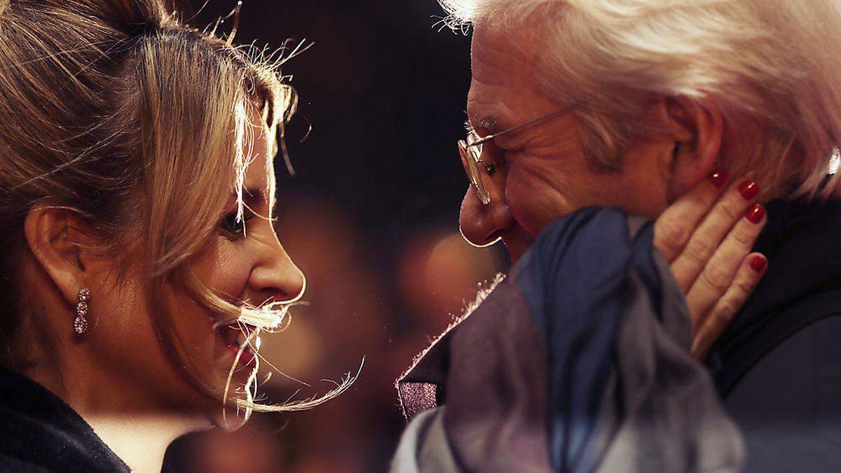 Alejandra Silva und Richard Gere