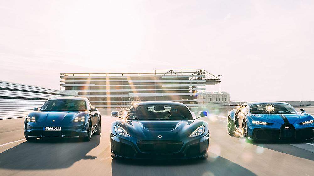 Dreigestirn: Porsche, Rimac, Bugatti - ein neuer Automobilhersteller