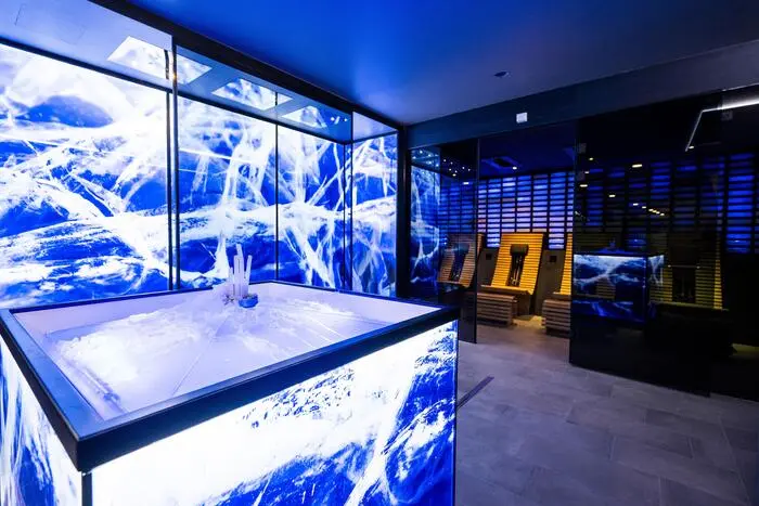 Blick in den umgebauten Wellnessbereich